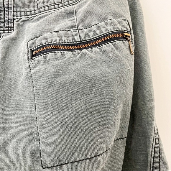 Free People Bermuda Shorts Washed Black Size 4 - Picture 8 of 14